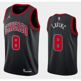Män Chicago Bulls Tröja Zach LaVine 8 2020-2021 Jordan Brand Statement Edition Swingman